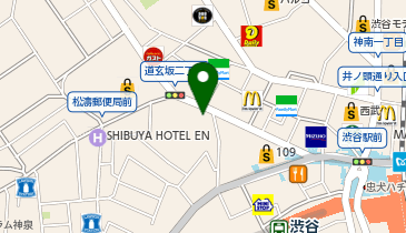 Gong cha(ゴンチャ) 渋谷道玄坂通店の地図画像