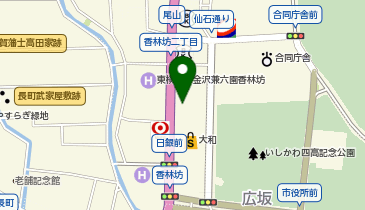 PANERAI(パネライ) 金沢ブティックの地図画像