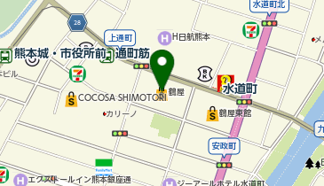 STACCATO(スタッカート) 熊本鶴屋店の地図画像