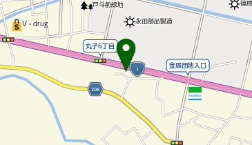 Cheered RV(チアード アールブイ)の地図画像