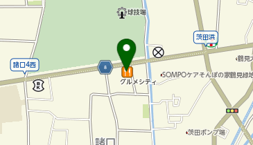 ワンダーステーキ 鶴見緑地店の地図画像