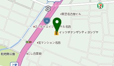 アミュージアムあそびの広場 名西店の地図画像