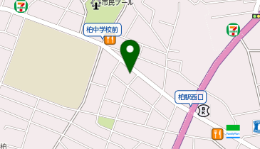 男のセルフ脱毛 柏店の地図画像