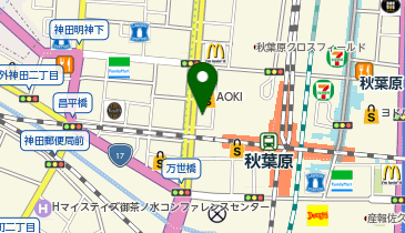 楽天モバイル 秋葉原店の地図画像