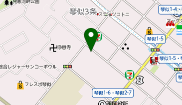 WILLパーソナルジム 札幌琴似店の地図画像