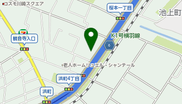 オフィスバスターズ 川崎店の地図画像