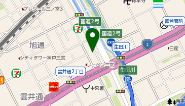 オフィスバスターズ 神戸・三宮店の地図画像