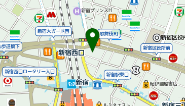 イオシス 新宿東口店の地図画像