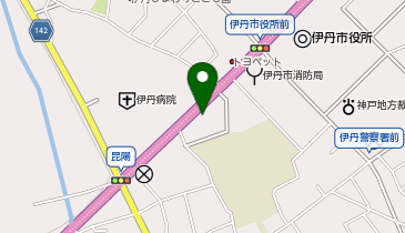 麺道 しゅはり 伊丹店の地図画像