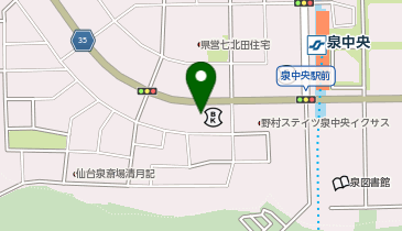 スペシャライズド 仙台泉の地図画像