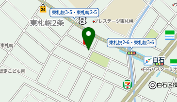 うなぎ屋おのぎ 札幌本店の地図画像