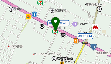 船橋公証役場の地図画像