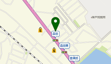 女性専用24時間ジム Amazones(アマゾネス) 西明石店の地図画像