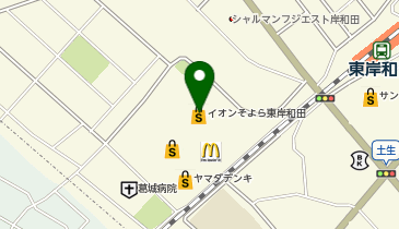 AEONSTYLE(イオンスタイル) 東岸和田店の地図画像