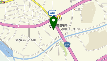 トヨタウン 国場店の地図画像