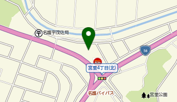 トヨタウン 名護店の地図画像