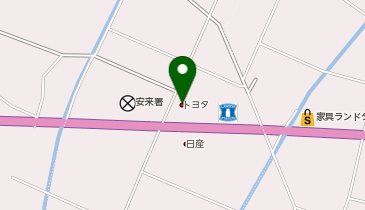 トヨタウン安来の地図画像