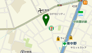 日比焼き芋 東中野店の地図画像