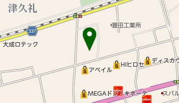 グリーンヒルズDesaki(デサキ) 熊本菊陽店の地図画像