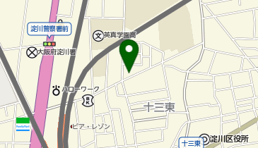 女性専用24時間ジムAmazones(アマゾネス) 大阪十三店の地図画像