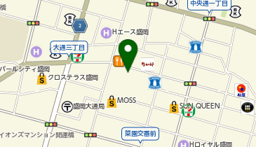 Cafe若草文庫の地図画像