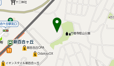 ミズノフットサルプラザ新百合ヶ丘の地図画像