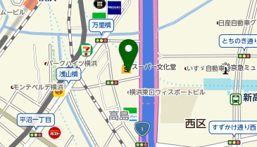 パークタワー横浜ステーションプレミアの地図画像