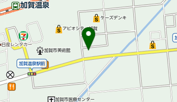 ユトリ珈琲店 加賀温泉駅前店の地図画像