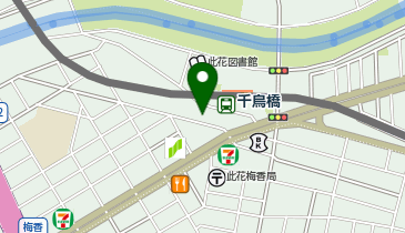 女性専用24時間ジムAmazones(アマゾネス) 此花店の地図画像