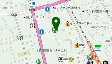 肉汁餃子のダンダダン 浦和店の地図画像