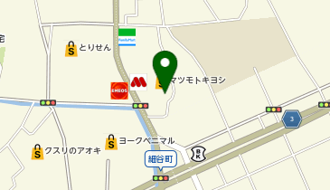 サトーカメラ 宇都宮細谷店の地図画像