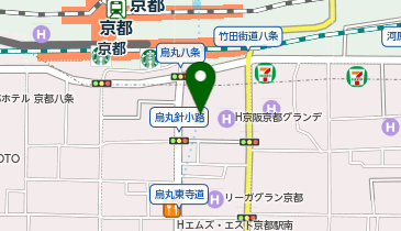 刀剣乱舞万屋本舗 京都アバンティ支店の地図画像