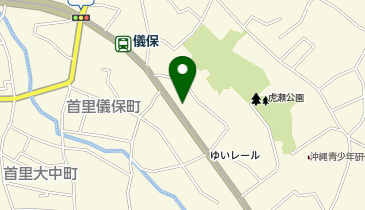 ザ・ゴールデンスワロー 首里の地図画像