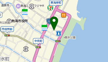 熱海飯店の地図画像
