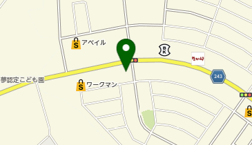 魚丼 ぬく森通り店の地図画像