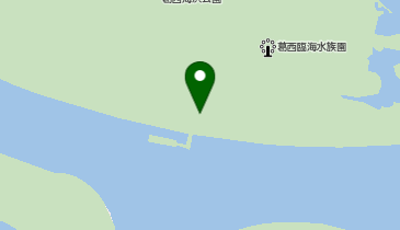 東京水辺ライン 葛西臨海公園発着場の地図画像
