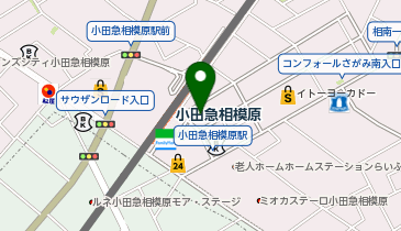 Apple GYM(アップル ジム) 小田急相模原店の地図画像