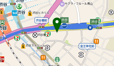 SHIBUYA ONE5(シブヤ ワンファイブ)の地図画像