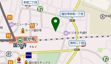 zen place pilates(ゼン プレイス ピラティス) 国分寺スタジオの地図画像