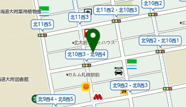 全国健康保険協会 北海道支部の地図画像