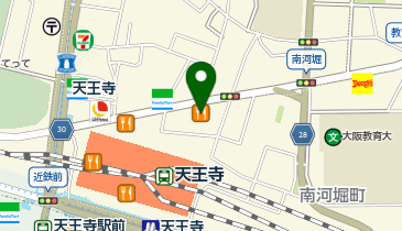 メンズ脱毛max(マックス) 天王寺店の地図画像