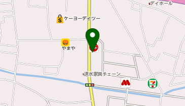 あるゾウランドリー 肥塚店の地図画像