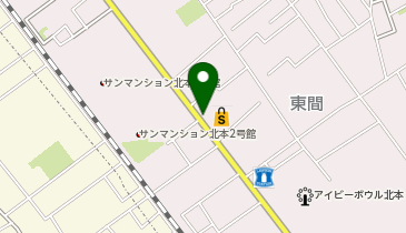 あるゾウランドリー 東間店の地図画像