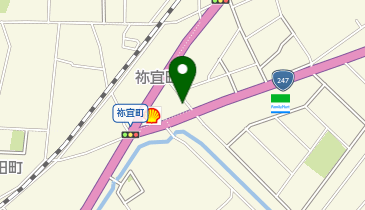 レーシングシミュレーターショップKMRの地図画像