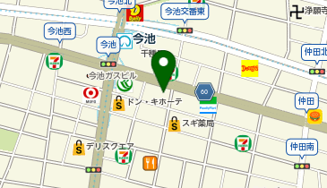 餃子のかっちゃん 名古屋今池店の地図画像