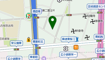 溜息3秒の地図画像