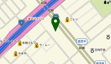 本屋さんのガシャポンのデパート TSUTAYA金沢店の地図画像