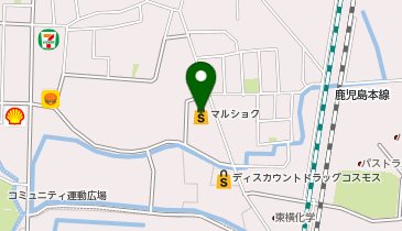 リブホール 白藤店の地図画像
