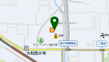 GINZA(ギンザ)グローバルスタイル・コンフォート ならファミリー近鉄奈良店の地図画像