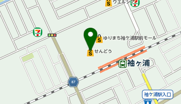 SENDO(せんどう) 袖ケ浦店の地図画像